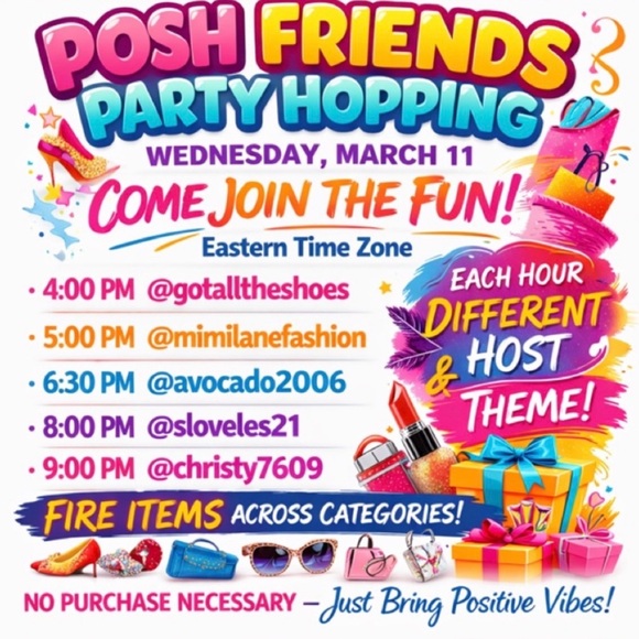 4/08/2026 Posh Friends Party Hopping Train come join us as a host!! - Picture 4 of 5